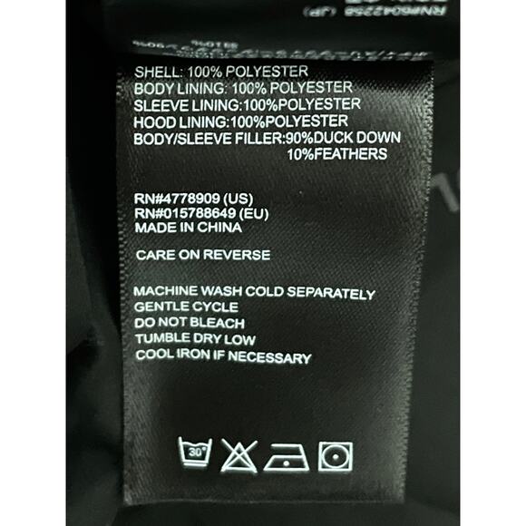 Orolay Down Filled Puffer Coat Black 2XL Hooded Winter Snow Skiing Outdoors - Picture 13 of 16